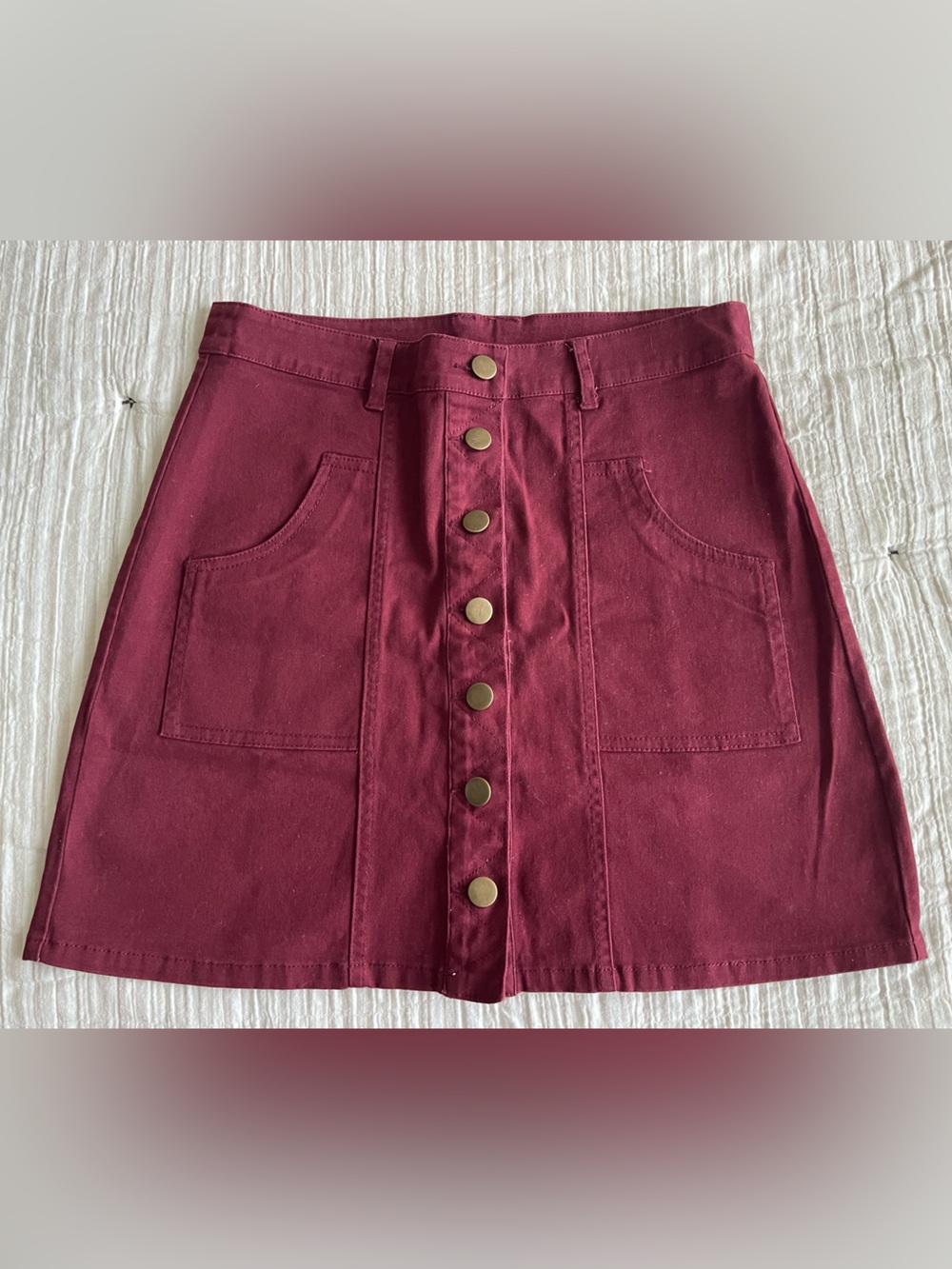 Altar’d State Burgundy Skirt